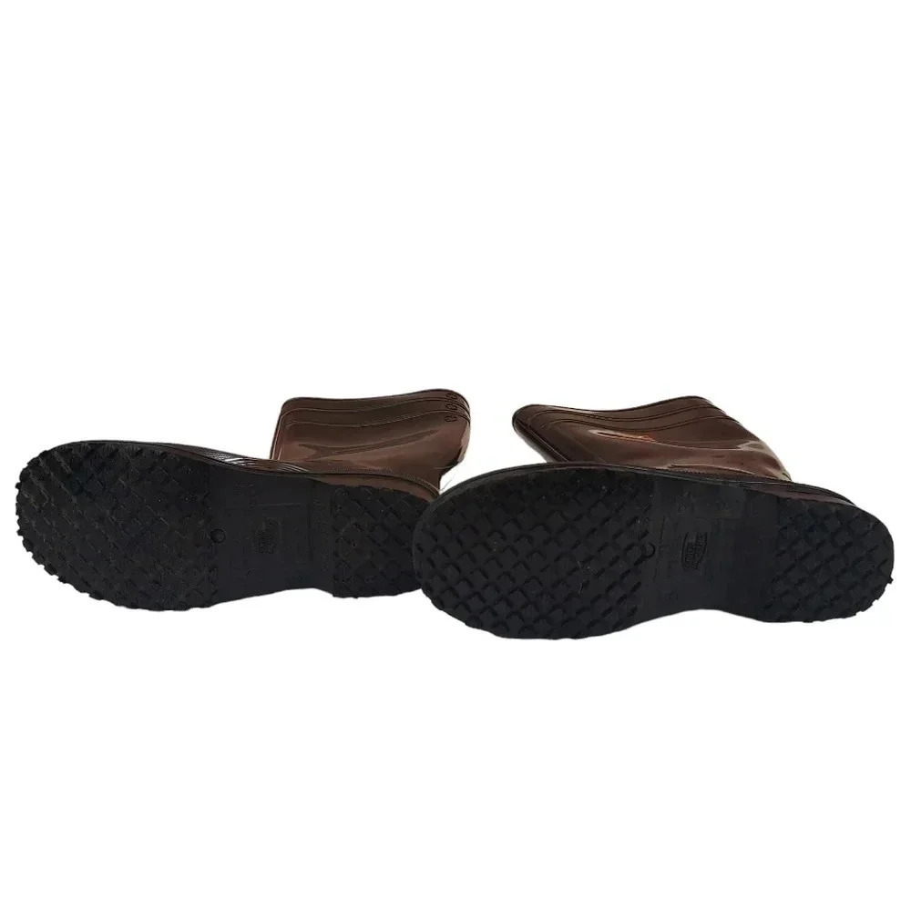 Shoes For Crews Pro Unisex Mens Size 6/Womens Size 8 Black Waterproof Boots - Picture 7 of 13